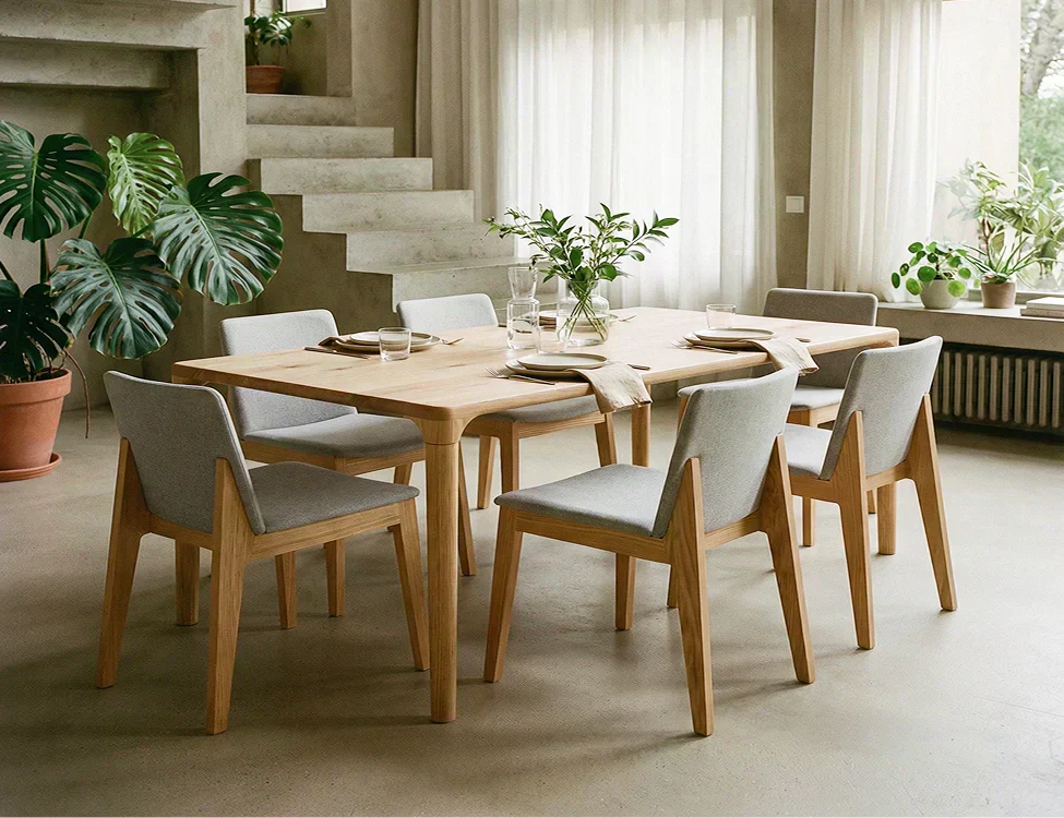 Oak vs. Walnut: Which Solid Wood Dining Table is Best for Your Home?
