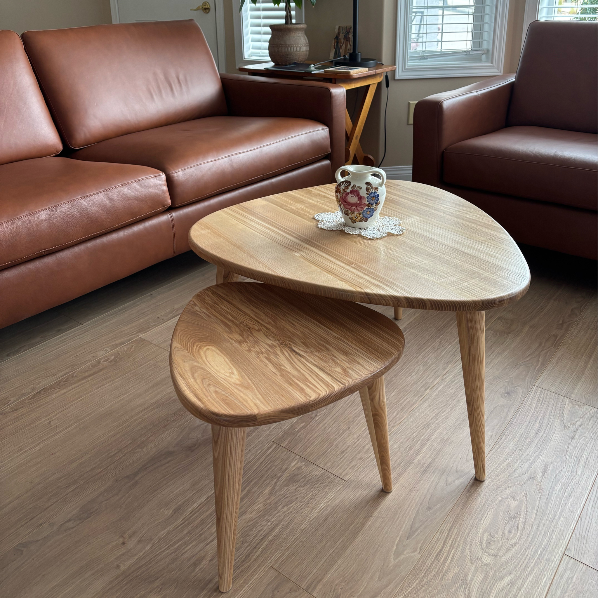 Fender & Gibson Coffee Table | Modern Solid Wood Design| Verdant