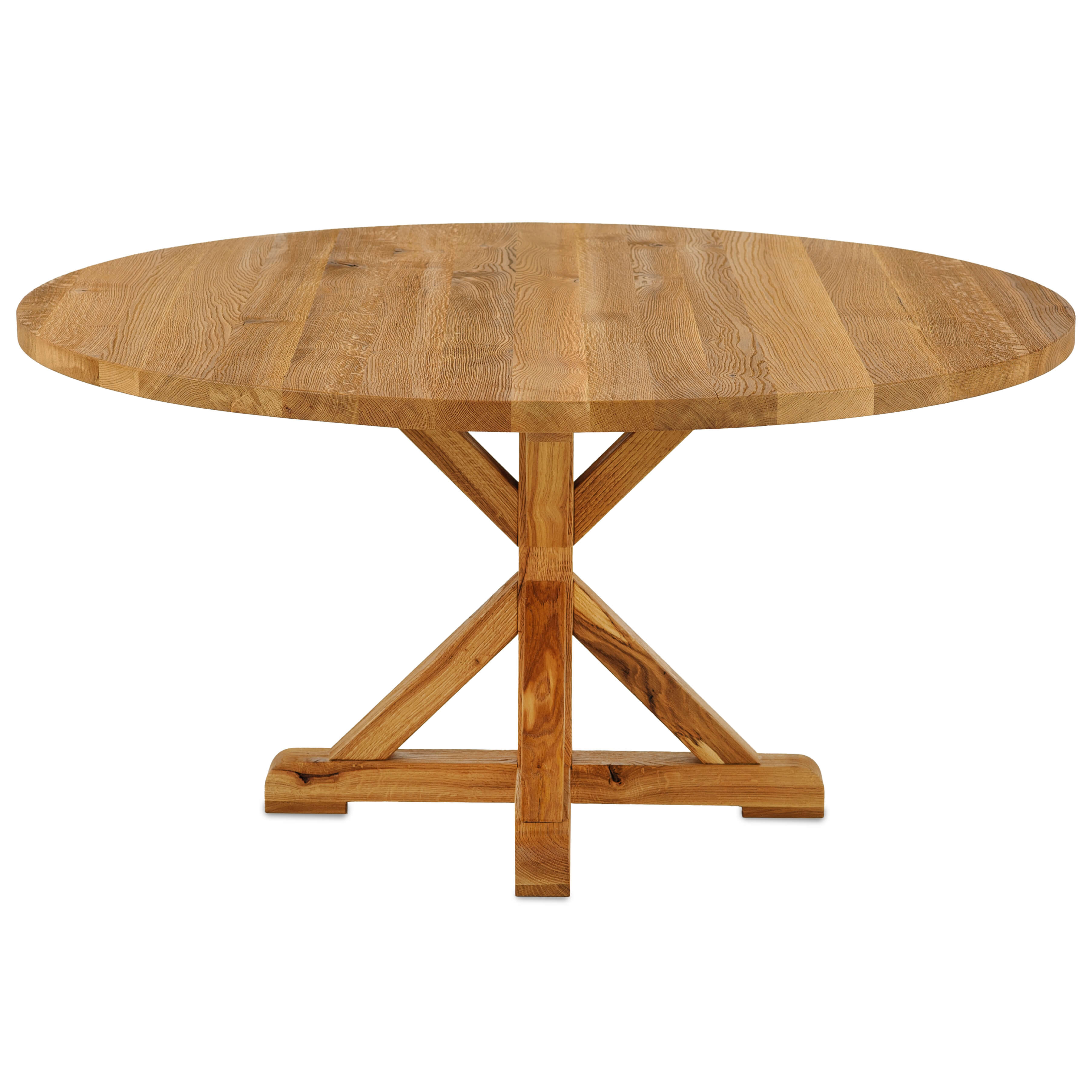 Rustic Round Dining Table (52", 60", 72")