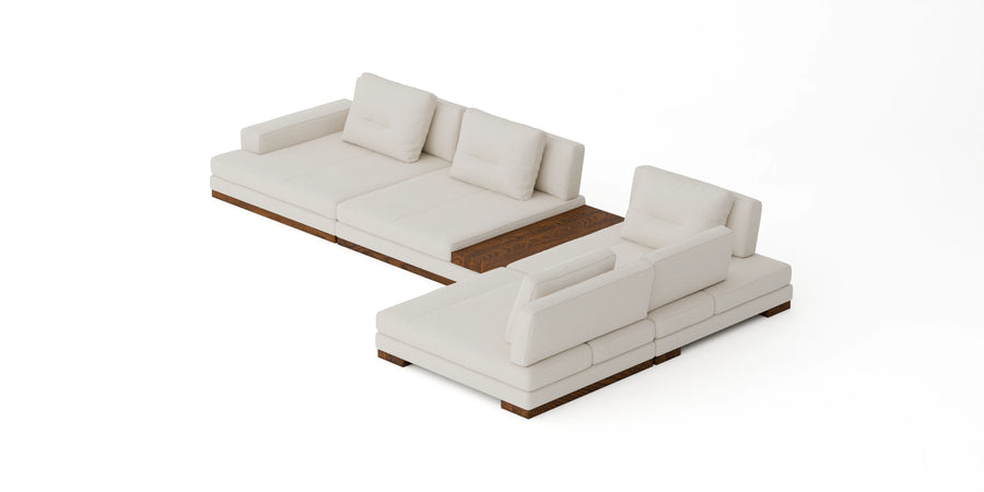 Right - Facing Sectional with Table
