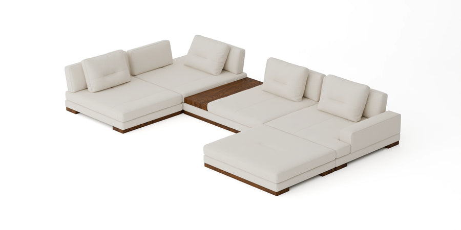 U - Shaped Sectional Right