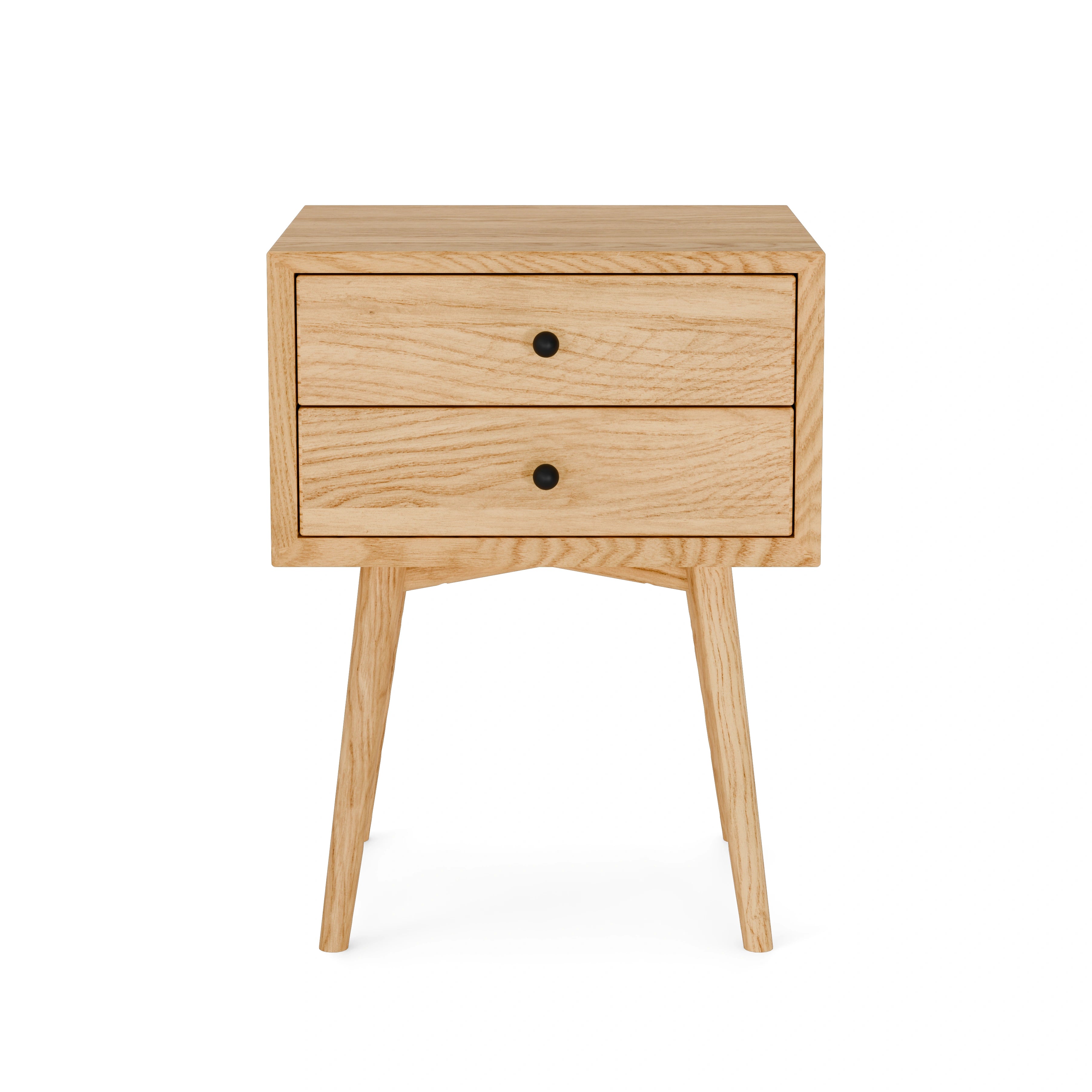 Freedom 2 Drawer Closed Nightstand (18") by Verdant Furniture