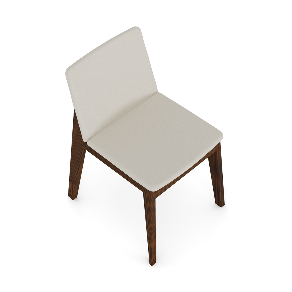 Walnut Harlton Chair - top view - Verdant Furniture