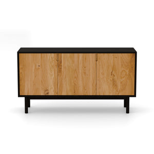 Natural Oak / Black Matte / 3 Door: 60