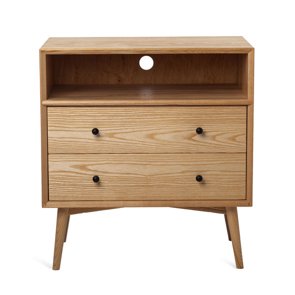 Freedom 2 Drawer Open Nightstand (28