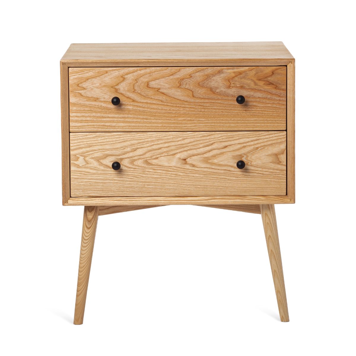 Freedom 2 Drawer Closed Nightstand (24")