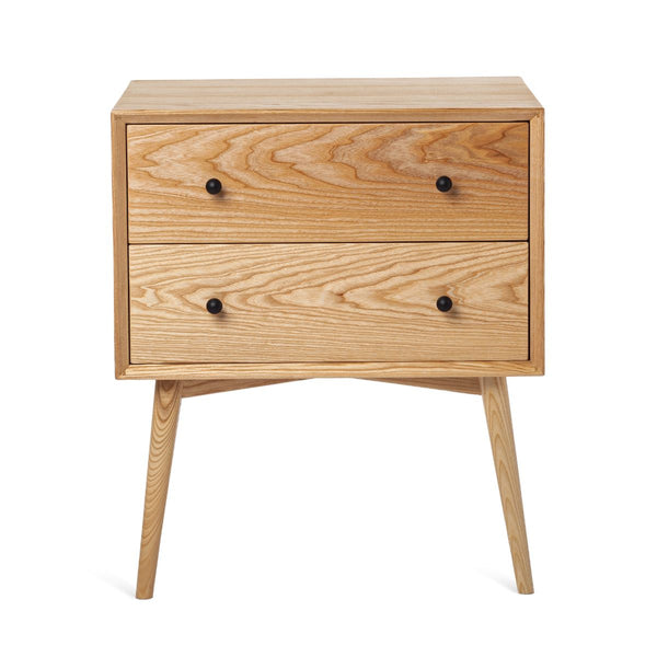 Freedom 2 Drawer Closed Nightstand (24