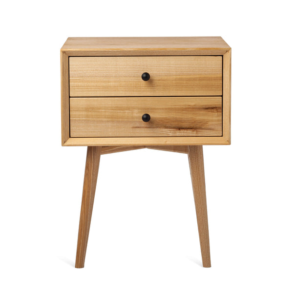 Freedom 2 Drawer Closed Nightstand (18