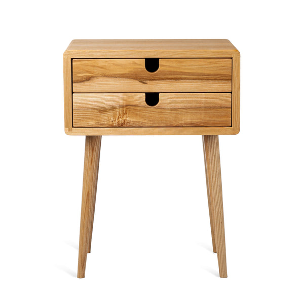 Norridge 2 Drawer Closed Nightstand (18