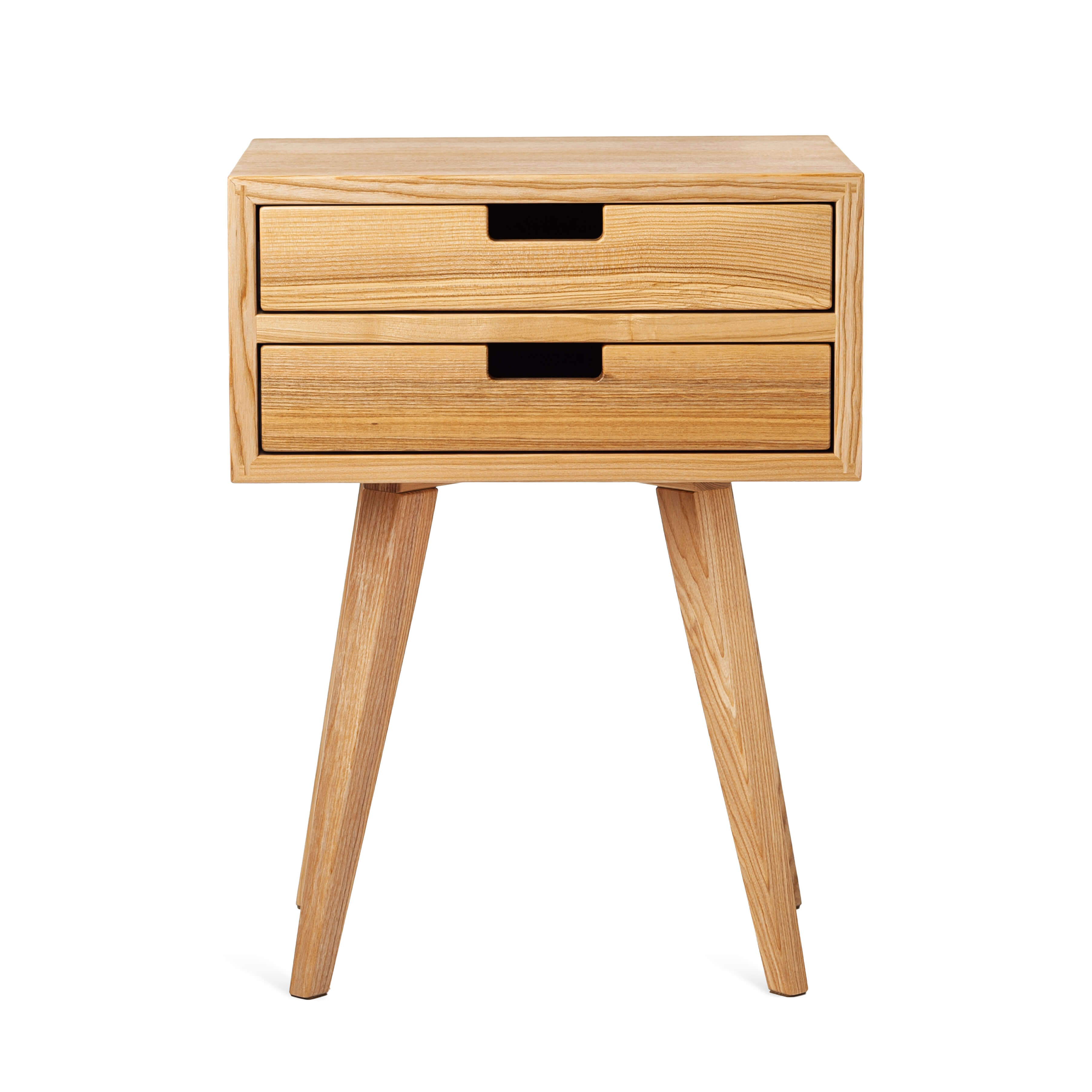 Skandi 2 Drawer Closed Nightstand (18")