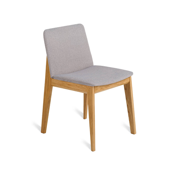 Harlton Dining Chair (Natural Oak / Grey)