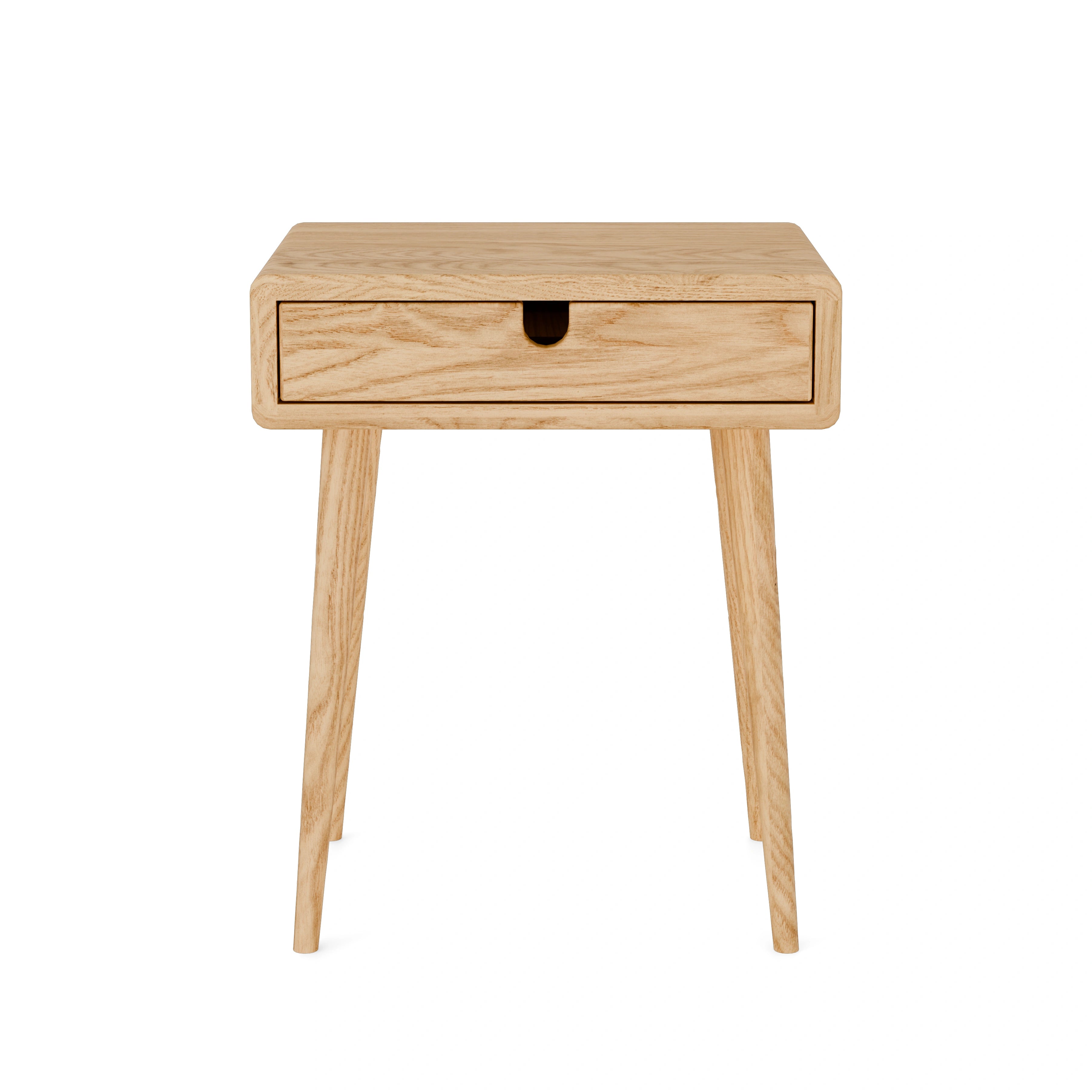 Norridge 1 drawer closed nightstand (18") in Olive Ash -  Verdant Furniture