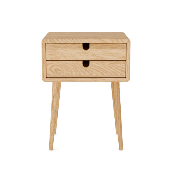 Norridge 2 Drawer Closed Nightstand (18