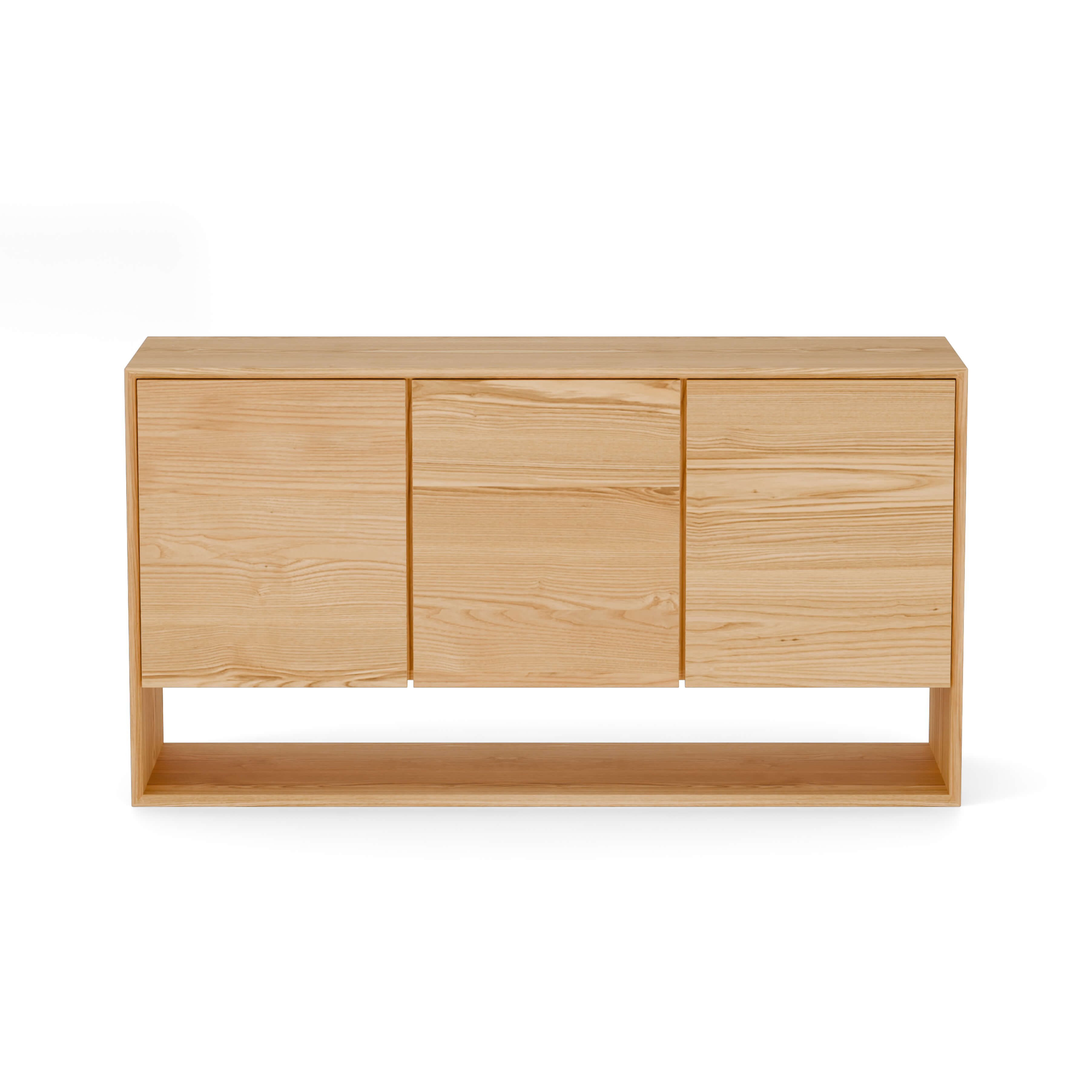 Scarlett Sideboard 3 doors 60 inch in Olive Ash – modern wood sideboard cabinet