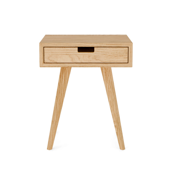 Skandi 1 Drawer Closed Nightstand (18