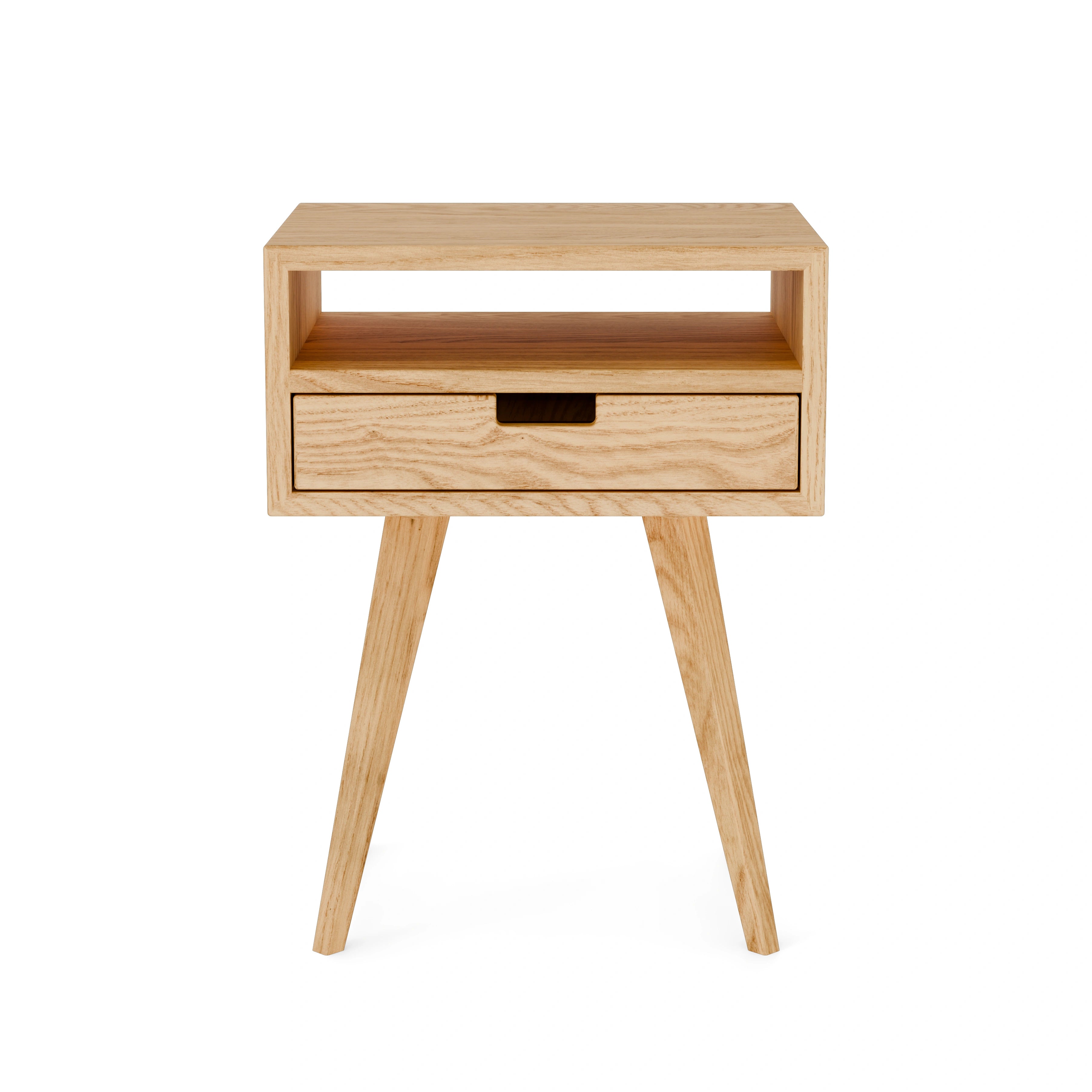 Skandi 1 Drawer Open Nightstand (18")