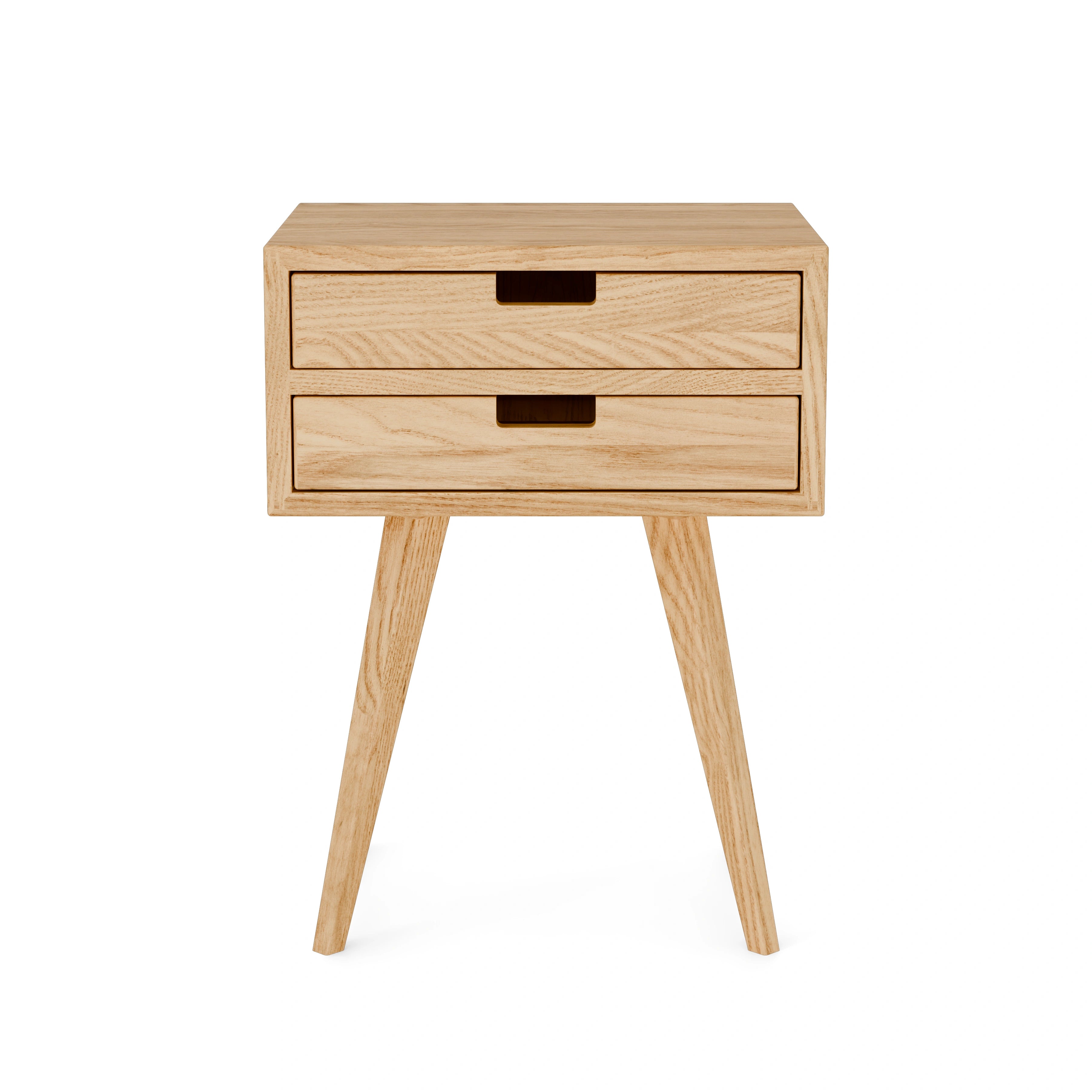 Skandi 2 Drawer Closed Nightstand (18")