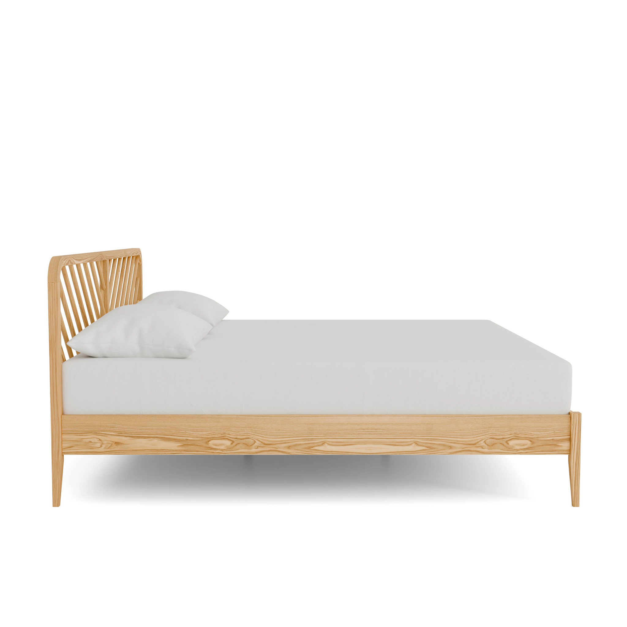 Skandi Solid Wood Bed | Verdant Furniture