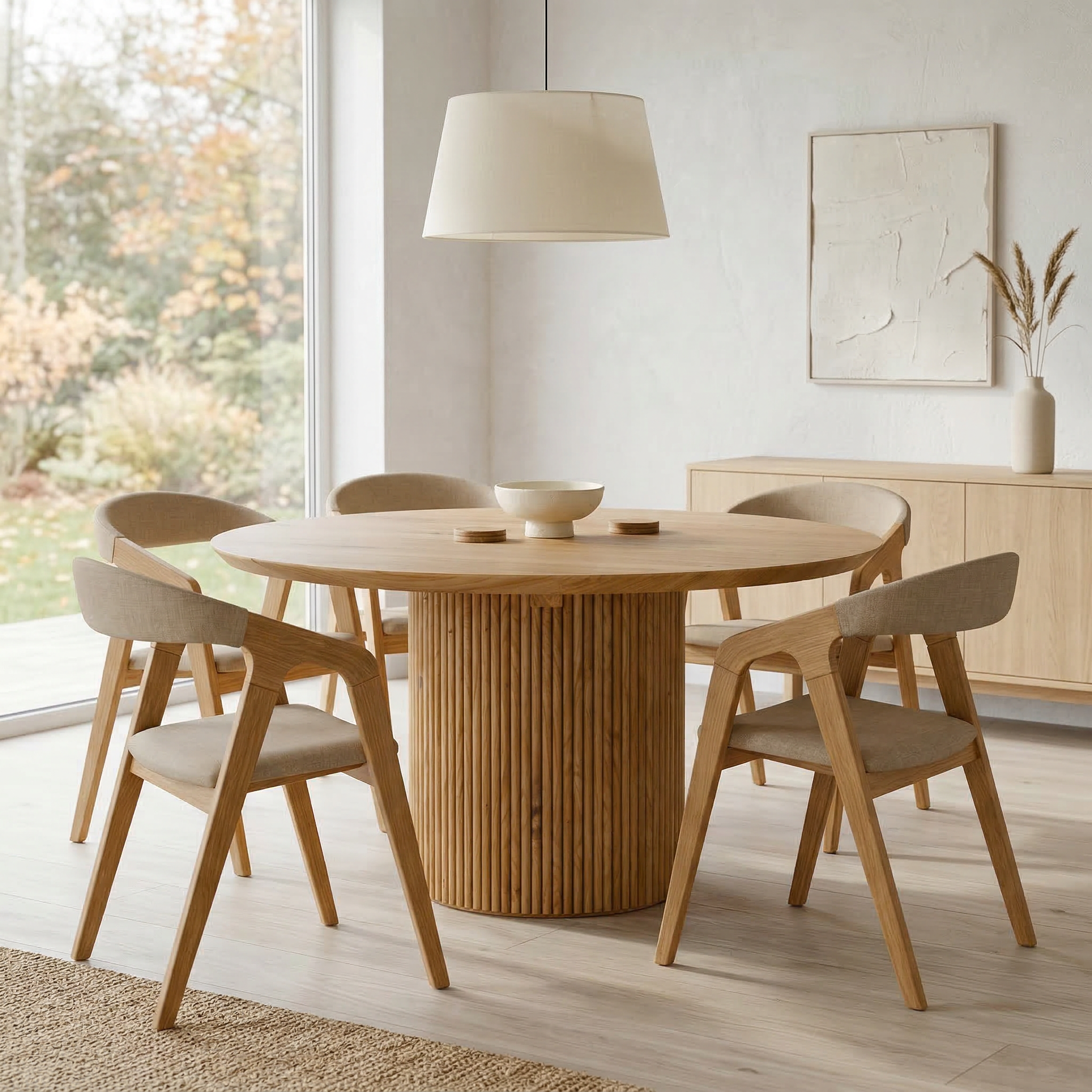 Tube Round Dining Table (44