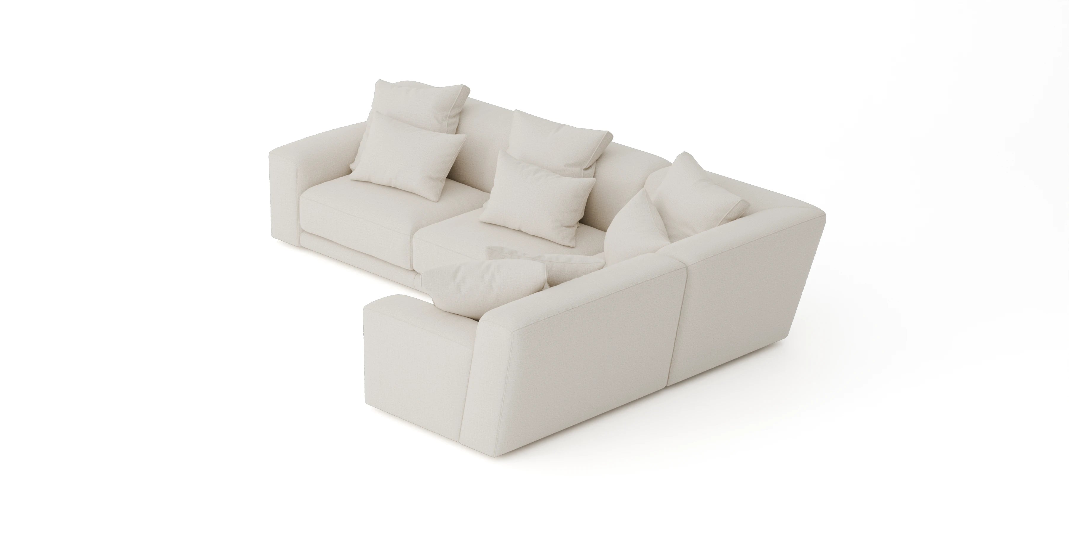 Tutto Right - Facing Sectional Sofa